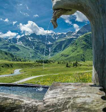 Brunnen im Nassfeldtal, Gasteinertal
