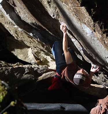 Bouldern im Ginzling Wald