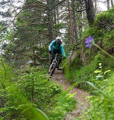 Mit dem Mountainbike in Innsbruck 