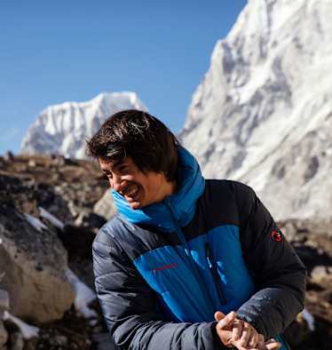 David Lama in Nepal
