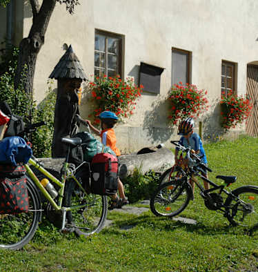 Radfahren mit Kindern
