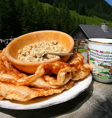 Ennstaler Roggenkrapfen mit Steirerkas
