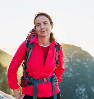 Aina Escriva: Wanderführerin und Kartografin. 