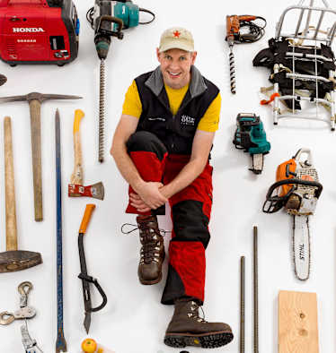 Beruf Wegewart Bernhard Hager