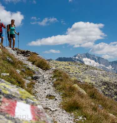 Unterwegs am Tauernhöhenweg