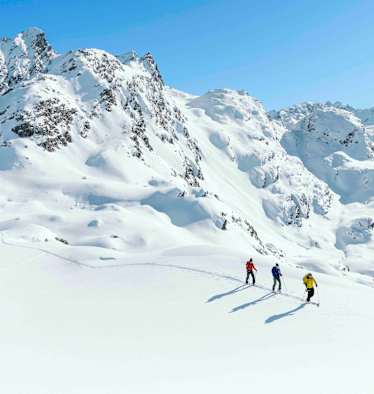 Ein Traum in Weiß - Skitouren in der Silvretta ausgehend von Galtür im Paznaun.