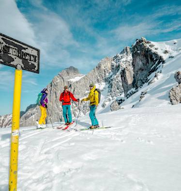 Montafon: Skitouren im Grenzgebiet