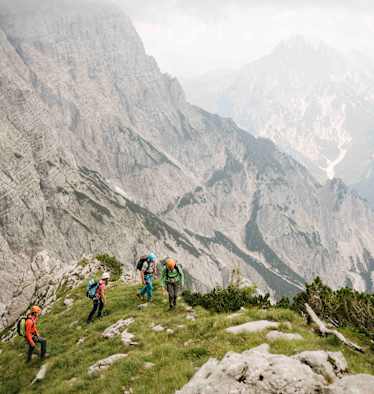 Auf dem Weg zum Hochtor im Gesäuse