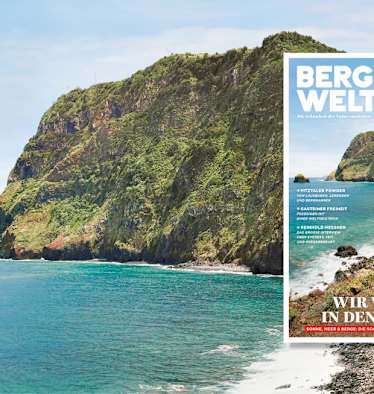 Cover des Bergwelten Magazins (Februar/März 2018)