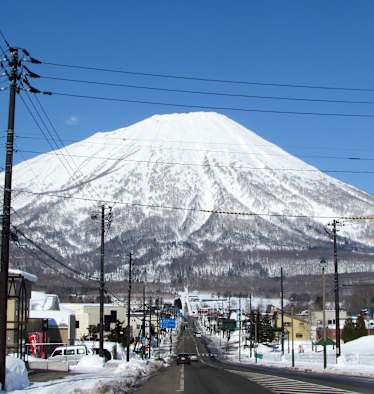 Vulkan Mt. Yotei auf Hokkaido