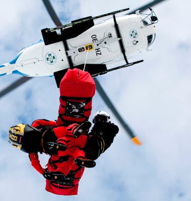 Experten für den Notfall: Hubschrauberbergung der Bergrettung Vorarlberg