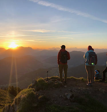 Alpbachtal Gratlspitze Sonnenaufgang