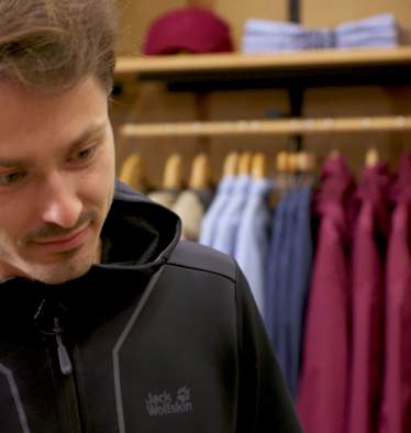 Ernst Merkinger bei Jack Wolfskin