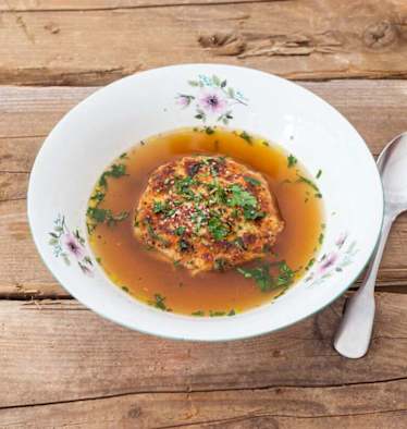 Kaspressknödel-Suppe