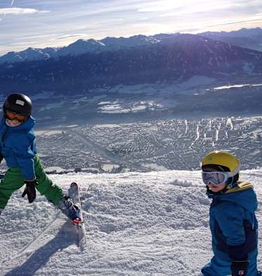 Skifahren mit Kindern