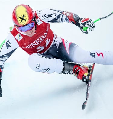 Die winterlichen Kitzbüheler Alpen in Tirol