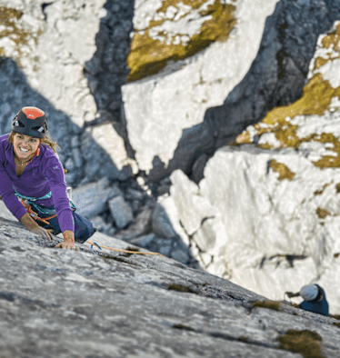 Hauptsache, es macht Spass: Die 32-jährige Ausnahmekletterin Nina Caprez hat ihr Leben gut im Griff.
