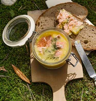 Rezept Lachsaufstrich