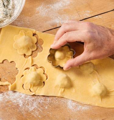 Gefüllte Ravioli selbstgemacht