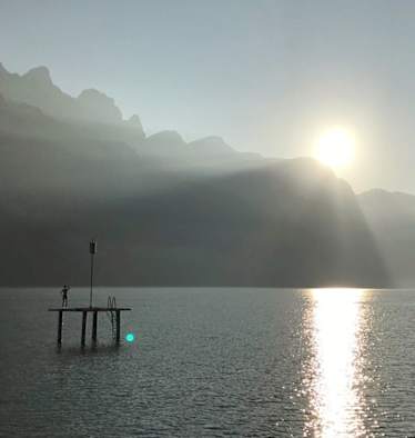 Der Sonne entgegen wandern