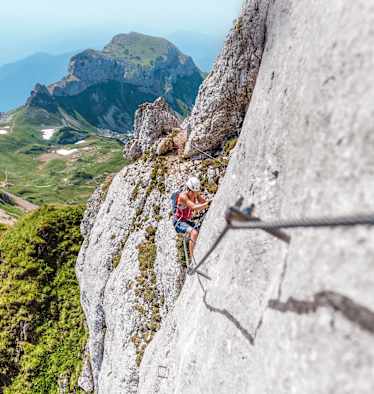 Nichts für schwache Nerven: Der 5-Gipfel-Klettersteig im Rofan