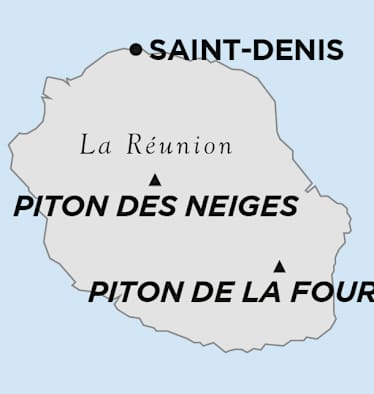 La Réunion Karte