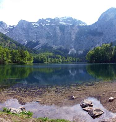 Der Langbathsee in Oberösterreich