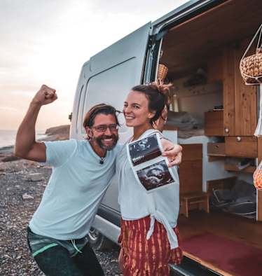 Ultraschallbilder von Laura