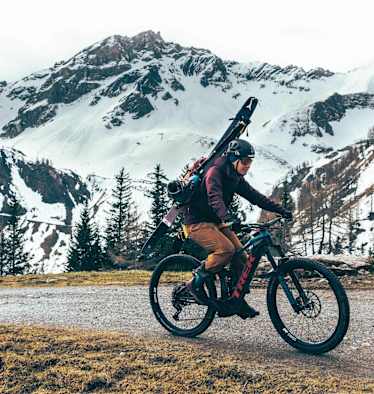 E-Bike to Ski