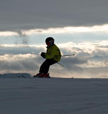Kind Skifahren