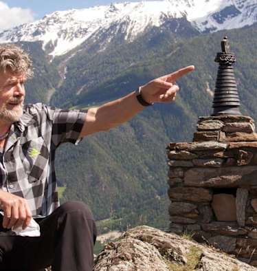 Reinhold Messner im Himalaya