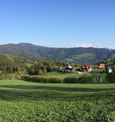 Naturpark Zirbitzkogel-Grebenzen, Morgenstimmung Alpengasthof Moser