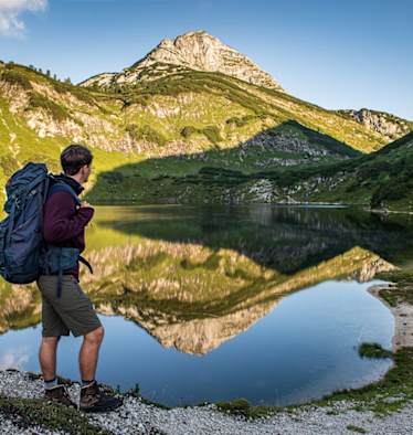 Ernst Merkinger am BergeSeen-Trail