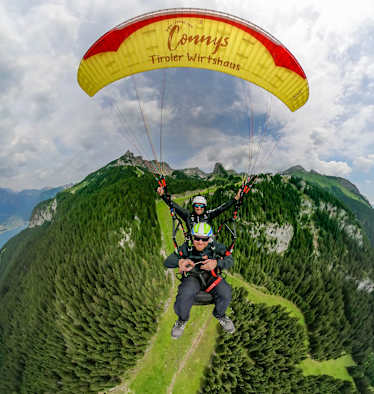 Daniel Kubera Paragleiten