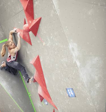 Petra Klingler in Aktion