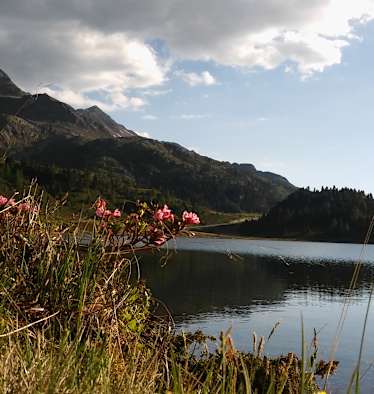 Der Obersee am Staller Sattel