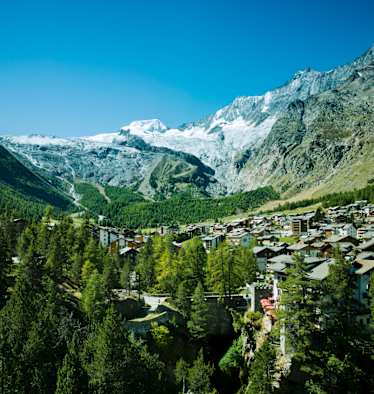 Saas-Fee im Sommer