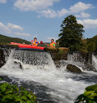 Kanutour auf der Wiesent