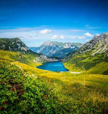 Der größte See der Ostalpen: der Tappenkarsee (1.762 m) in den Radstädter Tauern