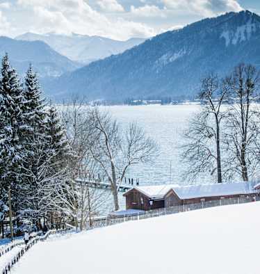 Tegernsee im Winter