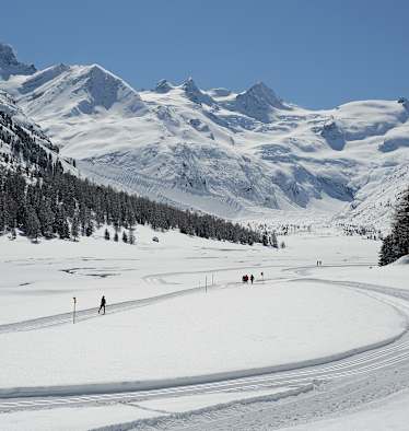Winterwonderland im Val Roseg