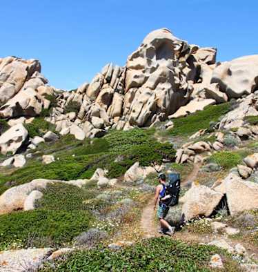 Sardinien Wanderungen VW-Bus Kinder