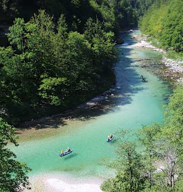 Kanufahren Wildwasser Österreich Salza