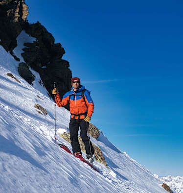 Die letzten Höhenmeter vor dem Gipfel