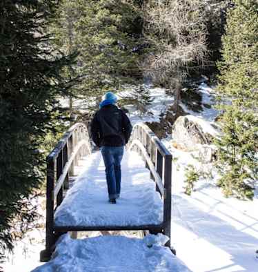 Winterwandern Tirol: Obernberger See