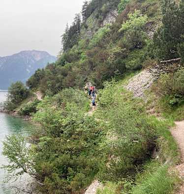 Der Gaisalmsteig von der Gaisalm nach Pertisau