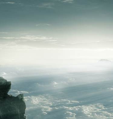 Stockfoto Bergsteiger