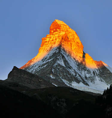 Berg-Know-How: Alpenglühen