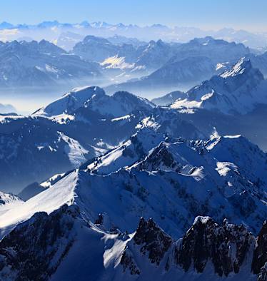 Appenzeller Alpen im Winter