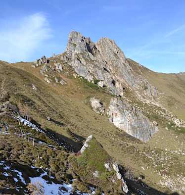 Arlspitze im Aualmgebiet